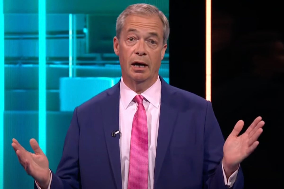 Nigel Farage hace reír al público al insistir en que "siempre dijo la verdad"